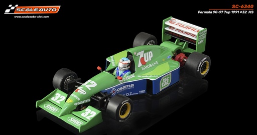 [SC-6340] FORMULA 90-97 B191 7UP 1991 #32 MICHAEL SCH. - MORRO BAJO - SCALEAUTO - SLOT