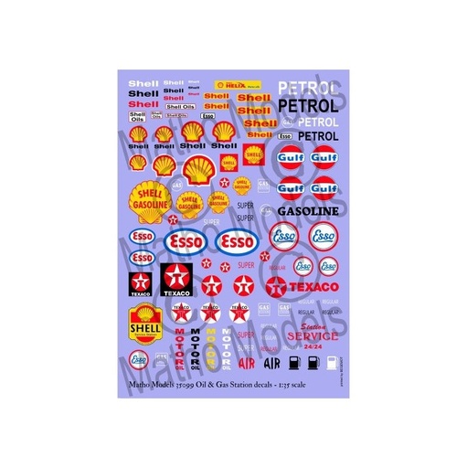 [32035099] MATHO MODELS CALCAS ACEITES Y GASOLINERAS 1:32