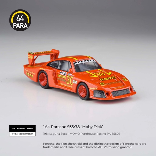 [PA-55802] PORSCHE 935/78 MOMO/PENTHOUSE -  LAGUNA SECA 1981