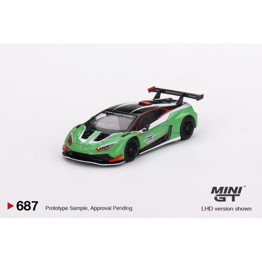 [MGT00687-L] LAMBORGHINI HURACAN GT3 EVO2 #63 PRESENTATION - 2023