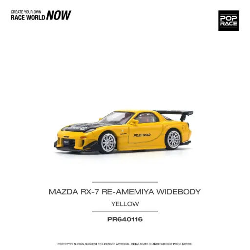 [PR640116] POP-RACE-LIMITED MAZDA RX-7 ( FD3S ) RE-AMEMIYA WIDE BODYKIT - 2006 