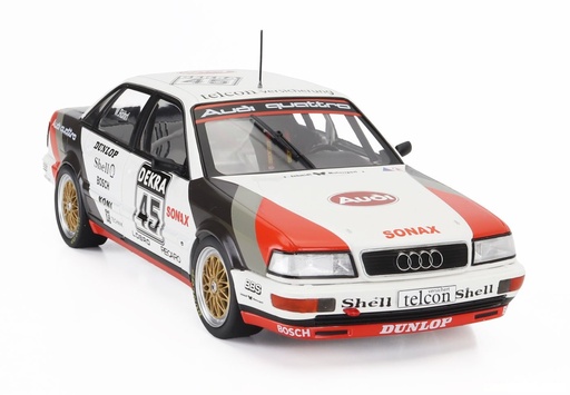 [W1801502] AUDI QUATTRO V8 TEAM SCHMIDT MOTORSPORT TECHNIK #45 WALTER ROHRL - DTM SEASON 1990 