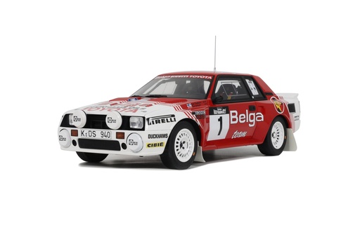 [OT1143] TOYOTA CELICA TWIN-CAM TURBO (TA64) #1 J. KANKKUNEN / F.GALLAGHER - HASPENGOUW RALLY 1985