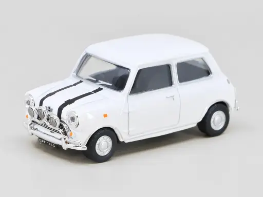 [4-41352] MINI COOPER S 1275 MKI 1967 - THE ITALIAN JOB - WHITE