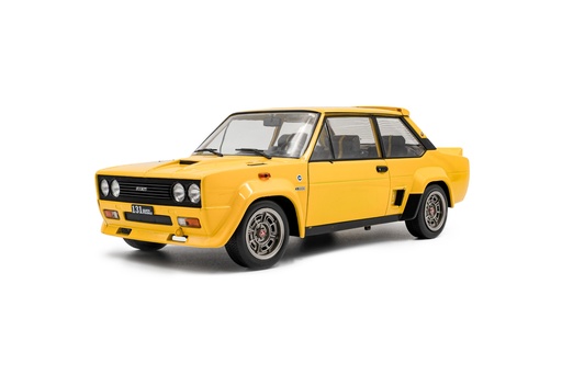 [S1806006] FIAT 131 ABARTH YELLOW - 1980