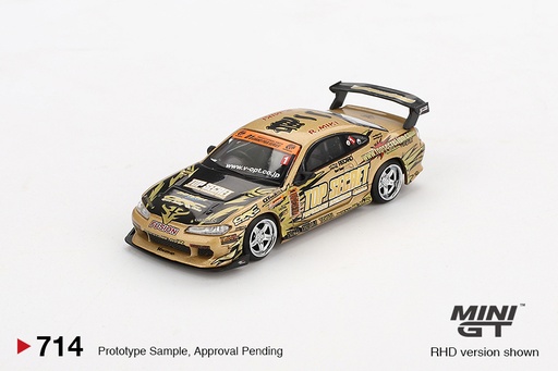 [MGT00714] 1:64 NISSAN SILVIA (S15) "TOP SECRET" RYUJI MIKI - 2004 D1 GRAN PRIX