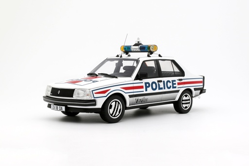 [OT1156] RENAULT 18 TURBO POLICE NATIONALE WHITE 1982