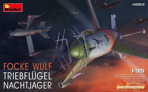 [47740013] FOCKE WULF TRIEBFLUGEL NACHTJAGER 1:35 - MINIART 40013