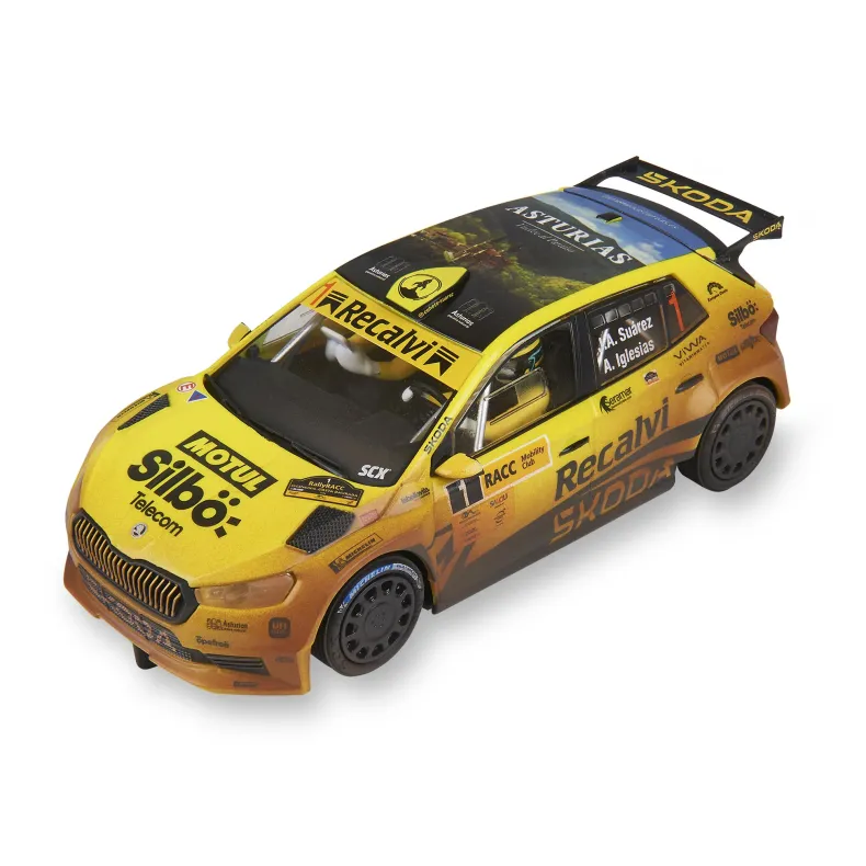 [E10565S300] SKODA FABIA WRC2 - COHETE SUAREZ MUD EFFECT SCX ADVANCE