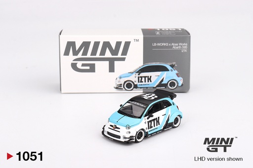 [MGT01051] 1:64 ABARTH 595 LB WORKS X ABAS IZTK - 2024