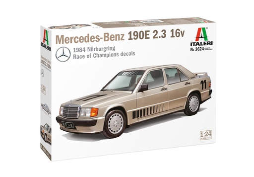 [4733624] 1:24 Italeri Coche Mercedes-Benz 190E 2.3 16v