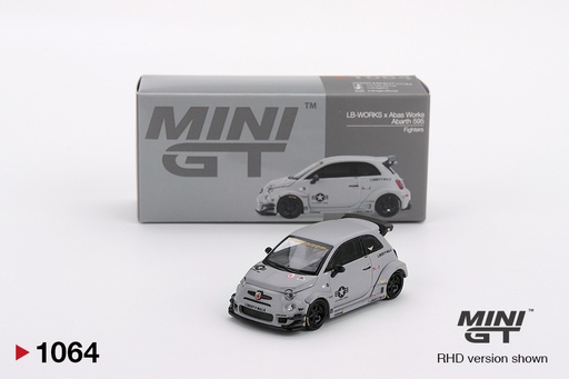 [MGT01064] 1:64 FIAT ABARTH 595 LIBERTY WALK WORKS X ABAS WORKS "FIGHTERS"