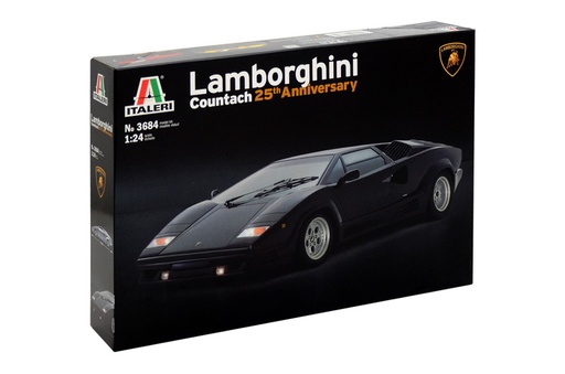 [4733684] 1:24 Italeri Coche Lamborghini Countach 25°