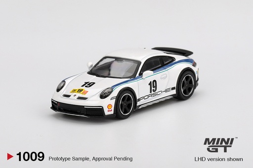 [MGT01009-L] 1:64 PORSCHE 911 (992) DAKAR #19 RALLY 1974 - 2024