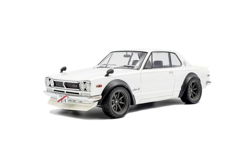 [S1813001] 1:18 NISSAN SKYLINE (C10) "HAKOSUKA" SOLIDO WORKS - 1970