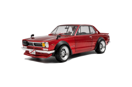 [S1813002] 1:18 NISSAN SKYLINE (C10) "HAKOSUKA" SOLIDO WORKS - 1970