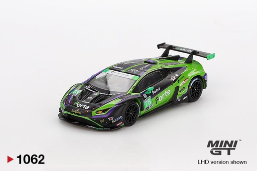 [MGT01062] 1:64 LAMBORGHINI HURACAN GT3 EVO2 "FORTE RACING" #78 GOIKHBERG / SPINELLY / DEFRANCESCO- 2024 IMSA 24h DAYTONA GTD CLASS