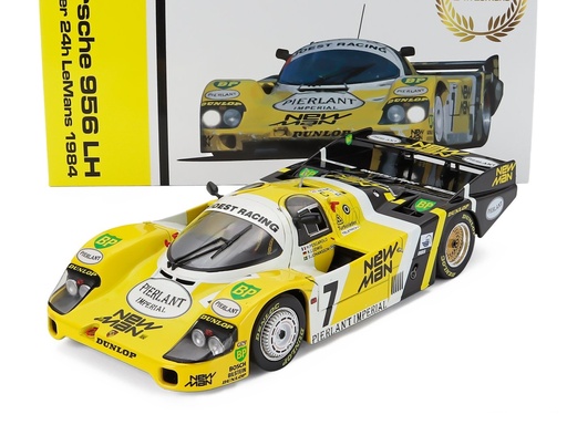 [W18043004C] 1:18 PORSCHE 956L TURBO TEAM NEWMAN JOEST RACING #7 - WINNER 24h LE MANS 1984