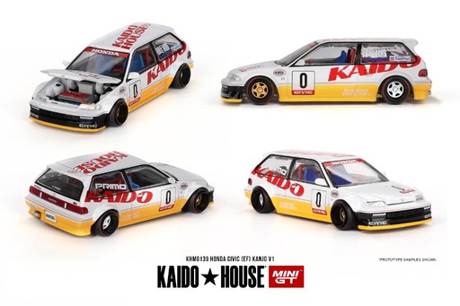 [KHMG139] 1:64 HONDA CIVIC (EF) KANJO V1 - 1987