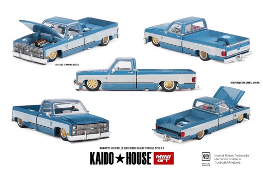 [KHMG192] 1:64 CHEVROLET SILVERADO (C-10) DUALLY VINTAGE SPEC V1 - 1983