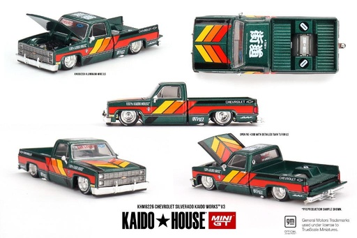 [KHMG226] 1:64 CHEVROLET SILVERADO (C-10) KAIDO WORKS V3 - 1980