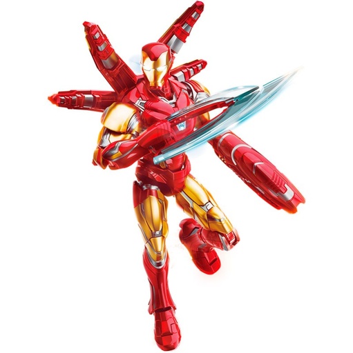 [41273920] BLOKEES Iron Man MK85 EX Champion Class – Figura articulada Marvel Infinity Saga