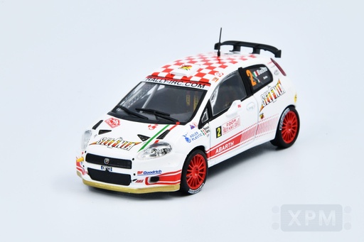 [XPM4302] ABARTH GRANDE PUNTO S2000 (G.BASSO- M.MOTA)- RALLYE MONTECARLO 2009
