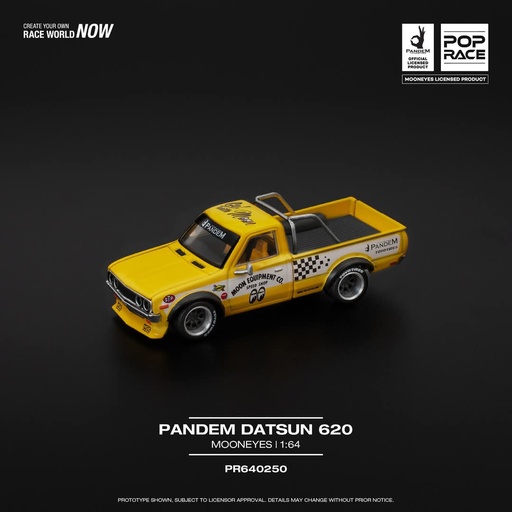 [PR640250] 1:64 DATSUN 620 PICK-UP PANDEM MOONEYES - 1975