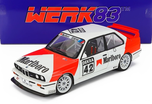 [W18038005] 1:18 BMW 3-SERIES BMW M3 (E30) TEAM BMW #42 COR EUSER - DTM ZOLDER 1991 