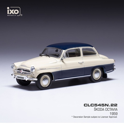 [CLC545N.22] 1:43 SKODA OCTAVIA BEIGE - 1959