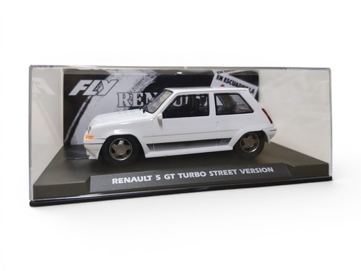 [A2120] 1:32 RENAULT 5 GT TURBO STREET BLANCO - SLOT