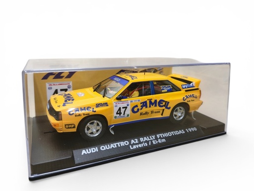 [A2098] 1:32 AUDI A2 QUATTRO CAMEL - 1990 SLOT