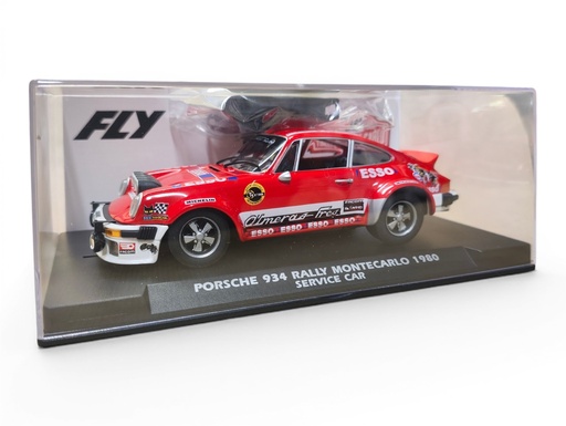 [A2111] 1:32 PORSCHE 934 RALLY MONTECARLO SERVICE CAR 1980 - SLOT