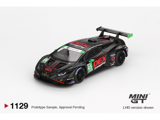 [MGT01129-L] 1:64 LAMBORGHINI HURACÁN GT3 EVO2 #45 DEX IMAGING - 2024 IMSA DAYTONA 24 HRS 