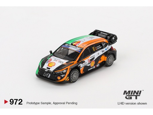 [MGT00972-L] 1:64 HYUNDAI I20 N RALLY1 #11 - 2023 RALLY CROATIA  POWER STAGE WINNER 