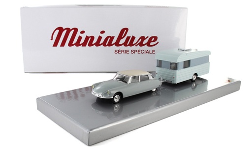 [33_2] 1:43 CITROËN DS + CARAVANA DIGNE 