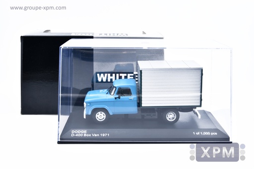[WB275T] 1:43 DODGE D-400 BOX VAN EDICION LIMITADA - 1971