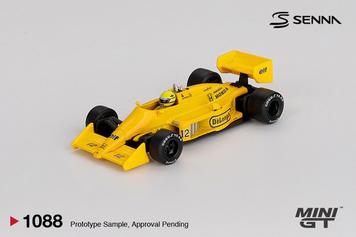 [MGT01088-L] 1:64 LOTUS 99T F1 HONDA TEAM LOTUS #12 AYRTON SENNA - 1987 FIRST VICTORY F1 MONACO GP
