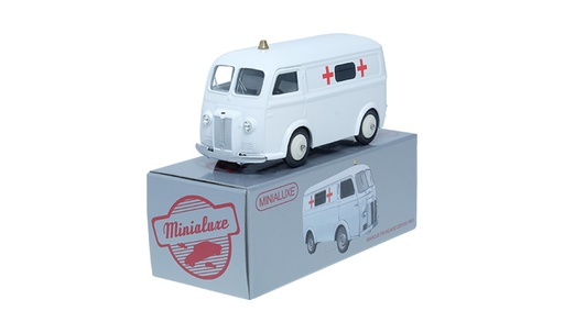 [48_1 SE] 1:43 PEUGEOT D4 A AMBULANCE CON SWAROVSKI® 