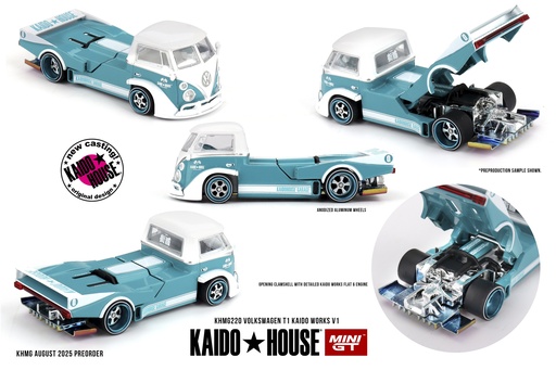 1:64 VOLKSWAGEN T1 PICKUP KAIDO WORKS V1 1972