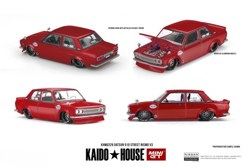 1:64 DATSUN 510 STREET NISMO V3 1969