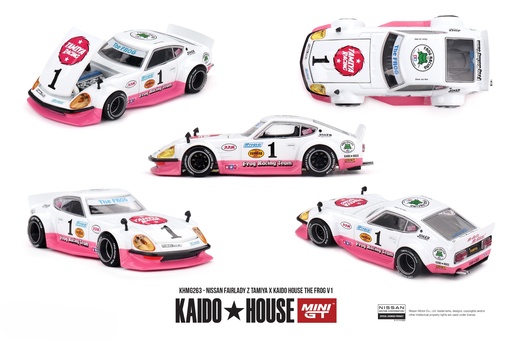 1:64 NISSAN FAIRLADY Z TAMIYA THE FROG V1 1969