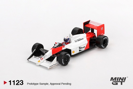 [MGT01123-L] 1:64 MCLAREN MP4/4 #11 ALAIN PROST - JAPANESE GRAND PRIX 2ND PLACE 1988