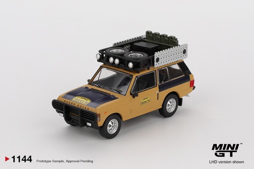 1:64 LAND ROVER RANGE ROVER C.SWOBODA & K.MENTEL WINNER CAMEL TROPHY SUMATRA 1981