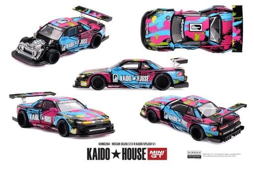 1:64 NISSAN SILVIA S13-R KAIDO SPLASH V1 1991