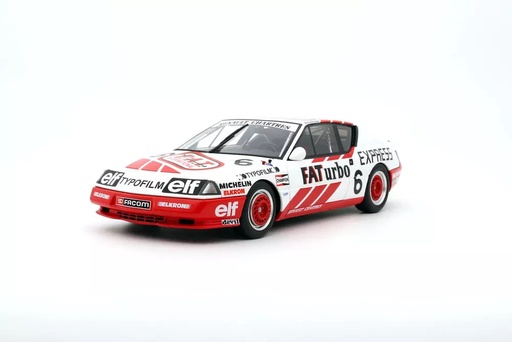 [OT1022] ALPINE GTA EUROPA CUP WHITE J. GOUHIER - 1987 EDICION LIMITADA NUMERADA