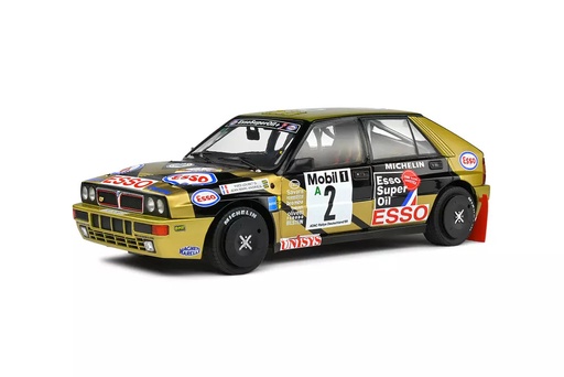 [S1807805] LANCIA DELTA HF INTEGRALE BLACK #2 Y. LOUBET / J. M. ANDRIE ADAC RALLY DEUTSCHLAND - 1989