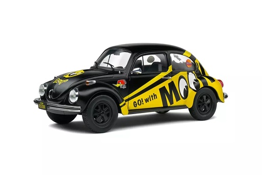 [S1800519] 1:18 VOLKWAGEN BEETLE 1303 BLACK CUSTOM BI-COLOR - 1974