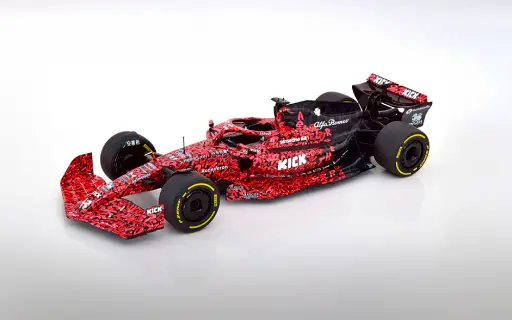 [S1810203] ALFA ROMEO F1 TEAM X BOOGIE ART CAR - 2023