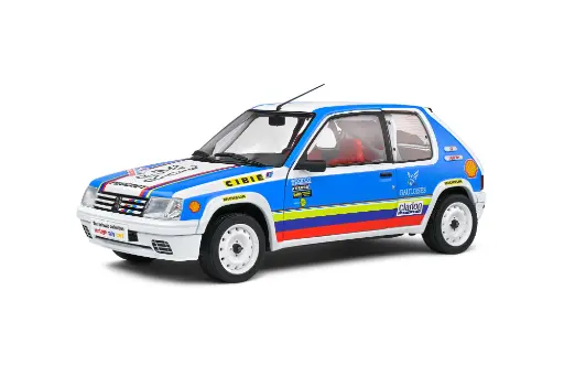 [S1801716] 1:18 PEUGEOT 205 RALLYE 1,9L SCHAB COLLECTION - 1990